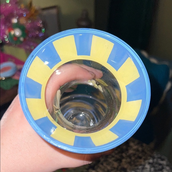 LENOX hand painted vintage Floral Glass Vases set of 3 - Picture 13 of 16